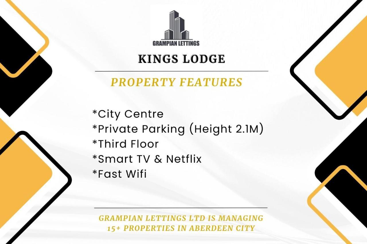 Kings Lodge - Grampian Lettings Ltd Aberdeen Zewnętrze zdjęcie